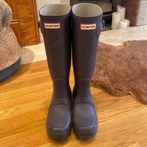 Hunter rain boots